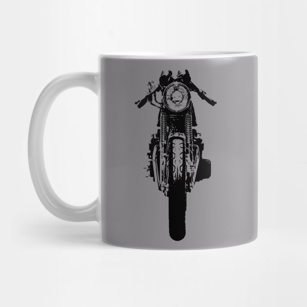 Cafe Racer Front by Skatee